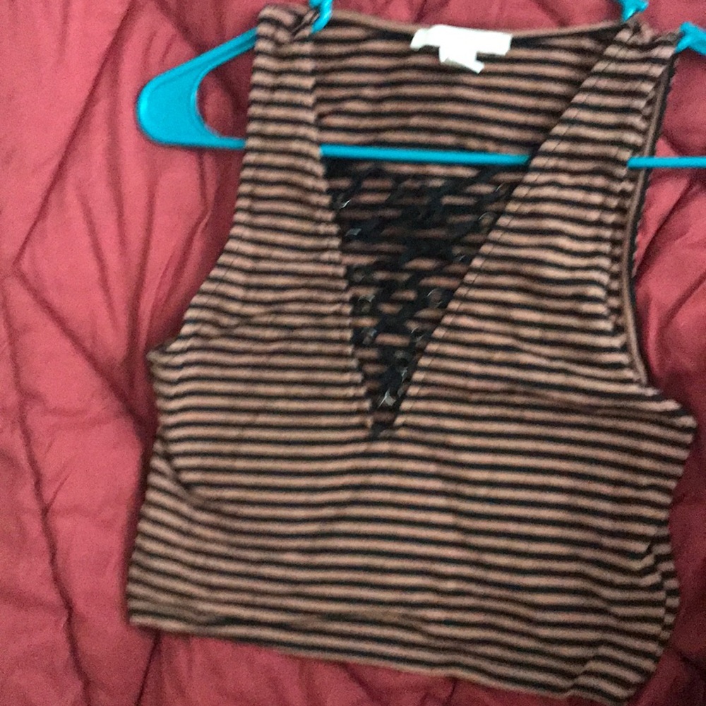 Forever 21 strap croptop